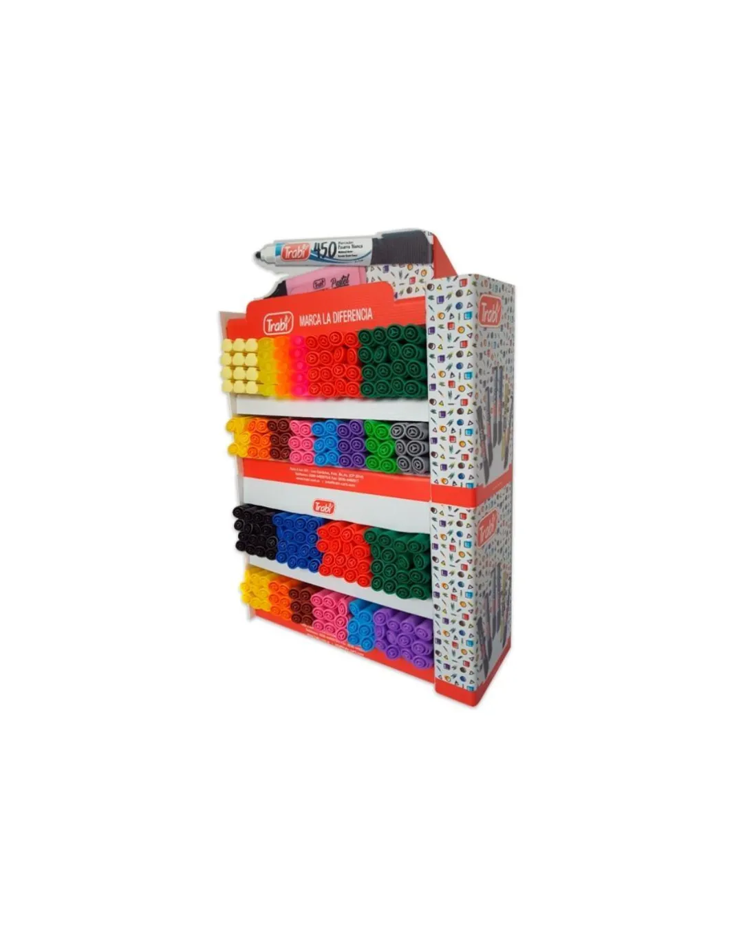EXHIBIDOR MARC TRABI 450 X 128 UNID