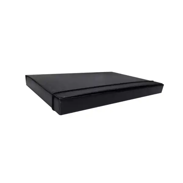 CAJA F.NEGRA C/ELAST. LOMO 2CMS