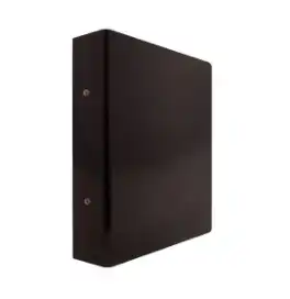 CARPETA FIBRA NEGRA ESQUELITA 2X30
