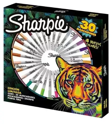 MARCADOR PERMANENTE SHARPIE X 30