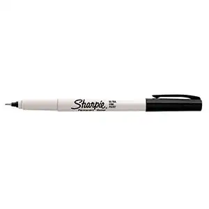 MARCADOR SHARPIE NEGRO FINO