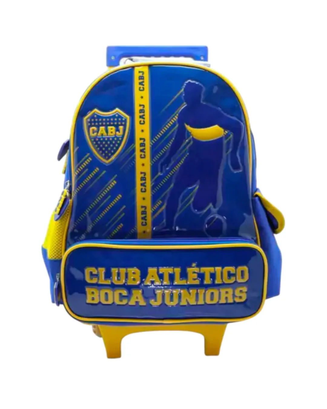 MOCHILA CRESKO 16 CARRO 3 CIERRES BOCA JR.