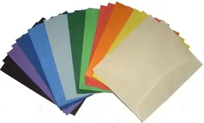 SOBRE COMERCIAL COLOR 11.4X16 C/U