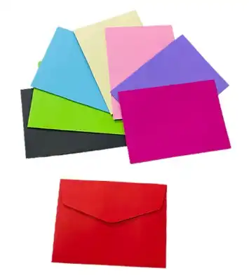 SOBRE TARJETA COLOR C/U