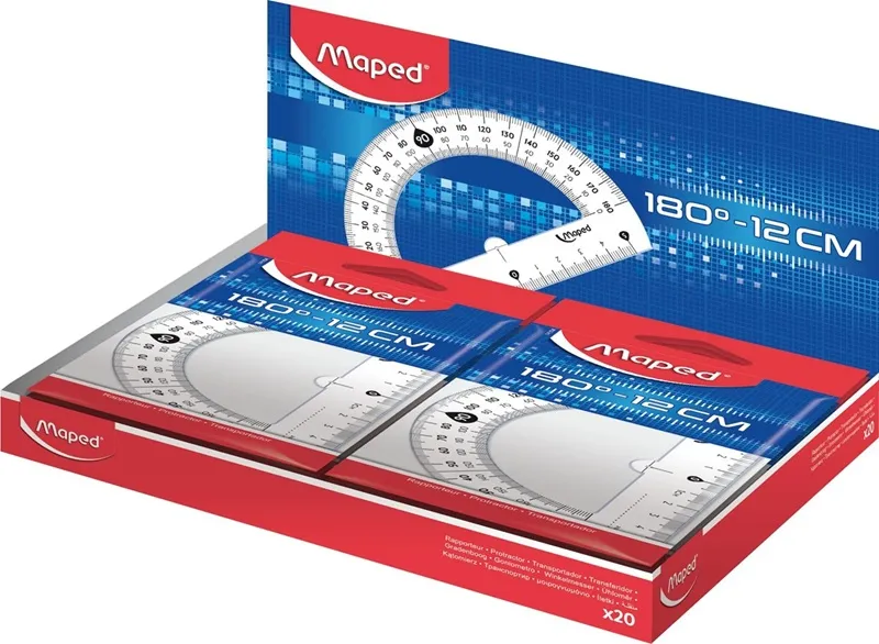 TRANSPORTADOR 180 CRISTAL X 20