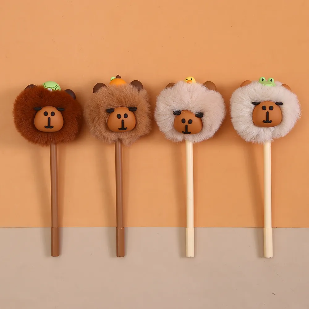 BOLIGRAFO POMPOM CAPYBARA WE4150