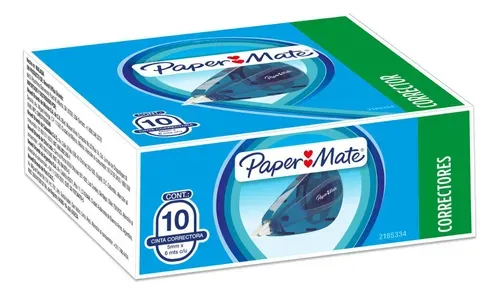 CORRECTOR EN CINTA PAPERMATE 6MT CJ X10