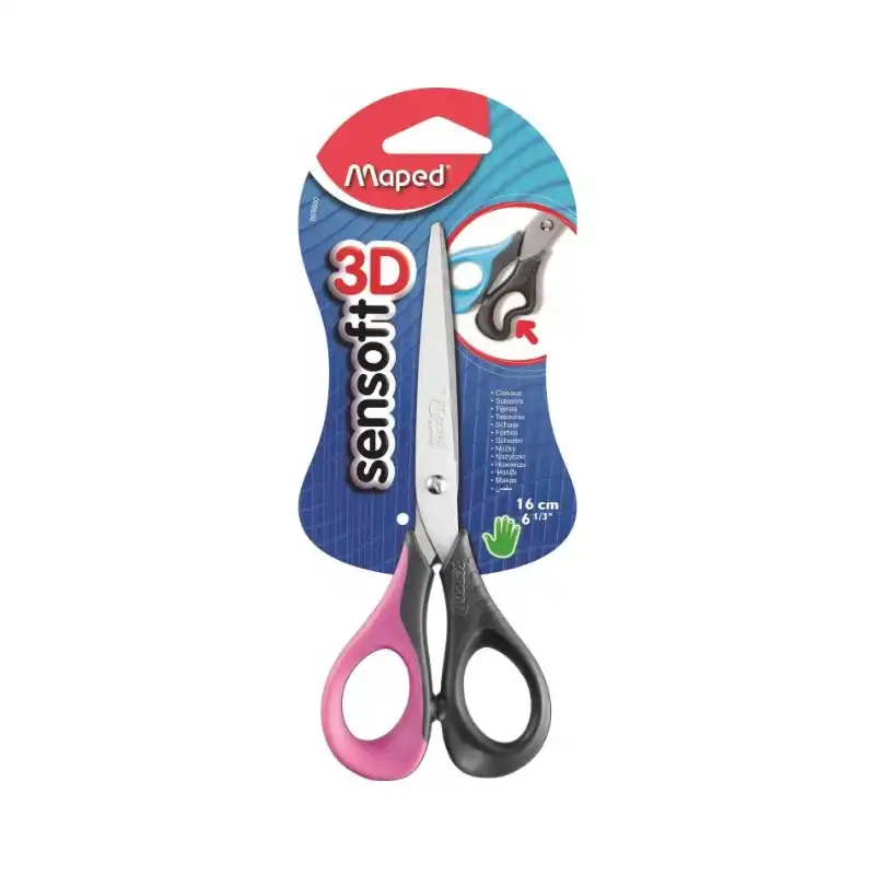 TIJERA MAPED SENSOFT 3D 13 CM