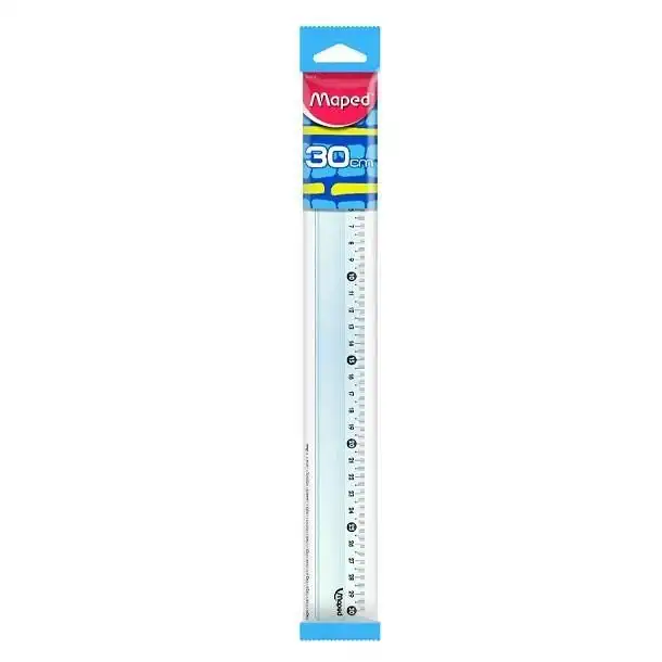 REGLA 30 CM MAPED X 20