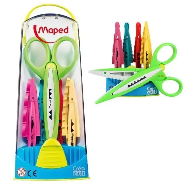 TIJERA MAPED CREA CUT X 5 FILOS EN ESTUCHE