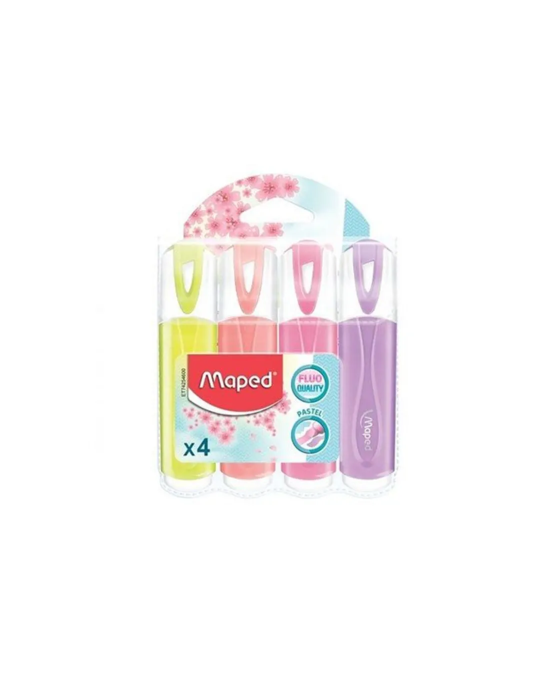 RESALTADOR MAPED CLASSIC PASTEL BL X4