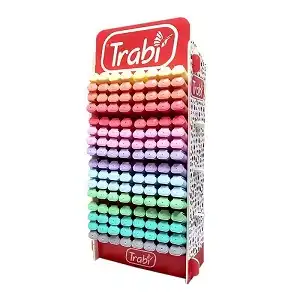 EXHIBIDOR RESALTADOR TRABI PASTEL X 128