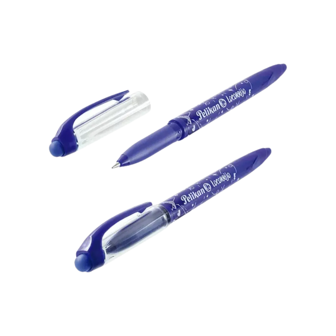 BOLIGRAFO PELIKAN BORRABLE AZUL