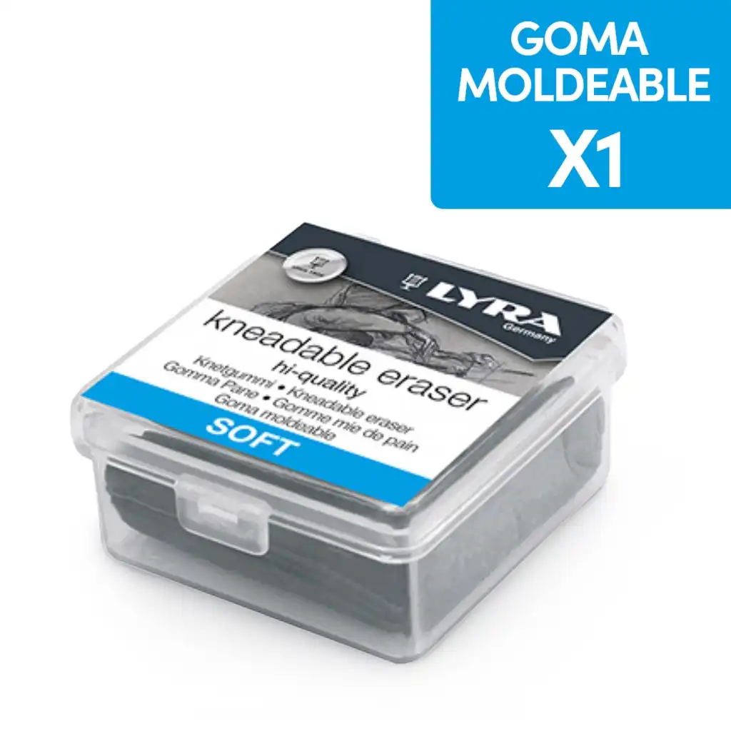 GOMA MOLDEABLE LYRA (MIGA DE PAN)