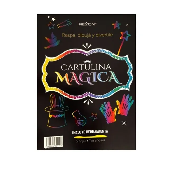 CARTULINA MAGICA x 5