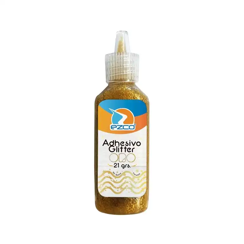 ADHESIVO EZCO GLITTER 21GR
