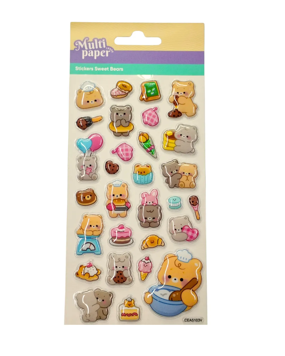 STICKERS TINY SWEET BEARS