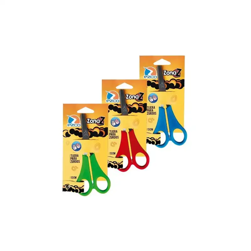 TIJERA P/ZURDOS EZCO 13 CM