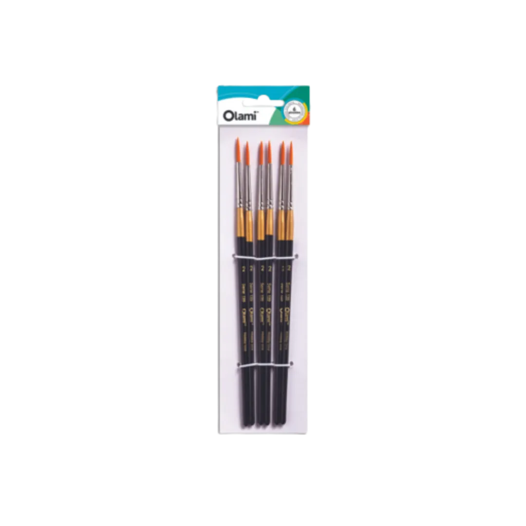 PINCEL REDONDO OLAMI BL X6 120-00