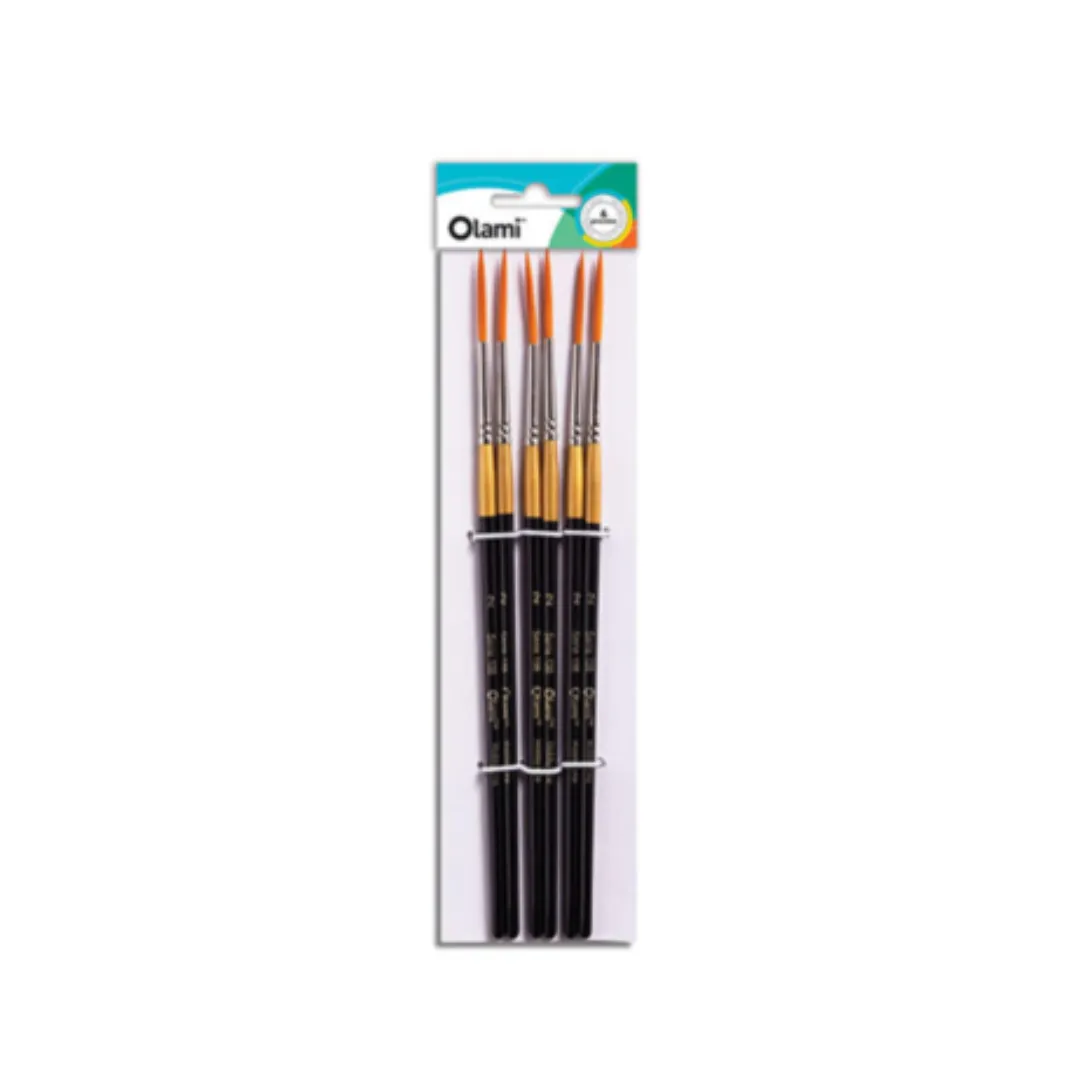 PINCEL LINER LARGO OLAMI BL X6 138-000