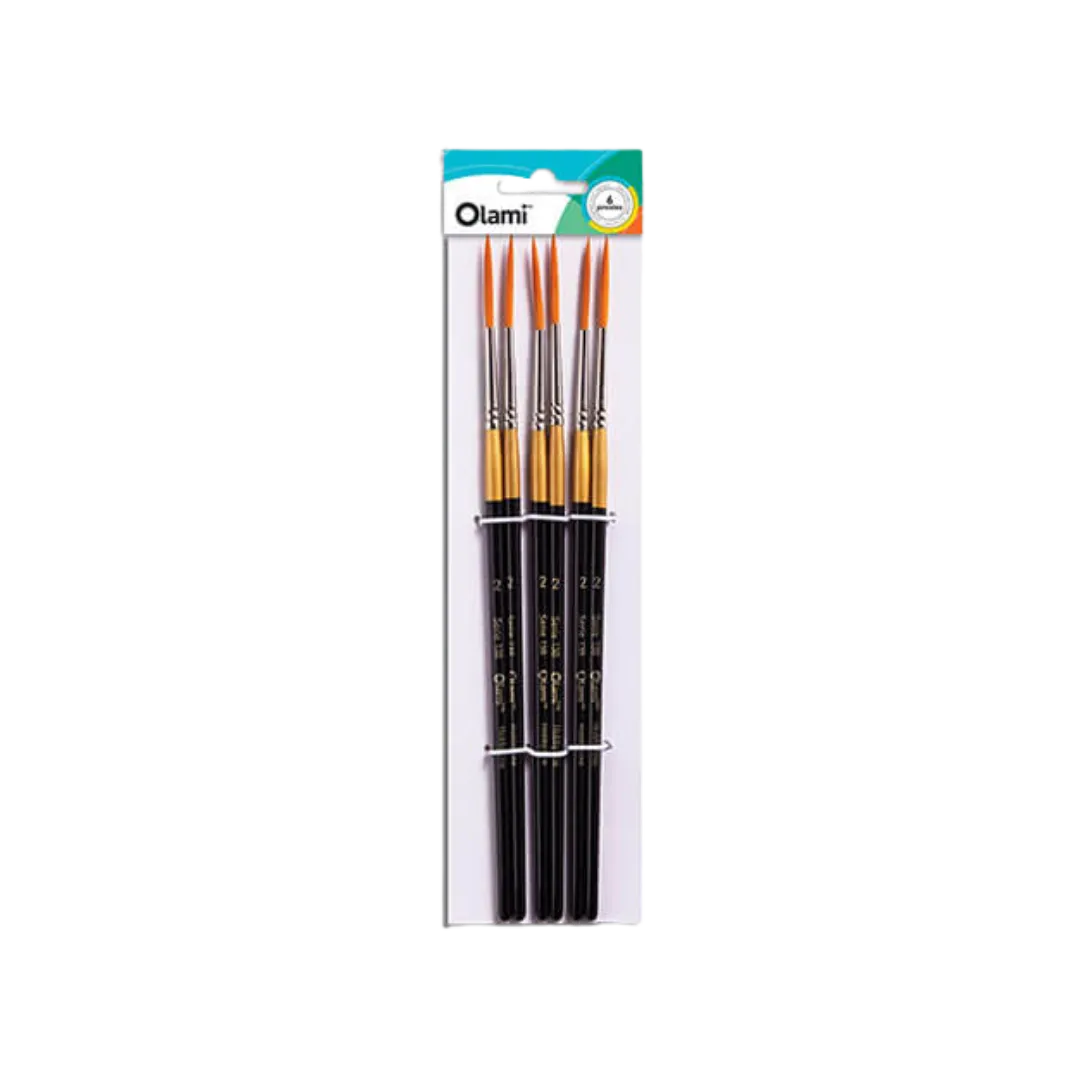 PINCEL LINER LARGO OLAMI BL X6 138-2