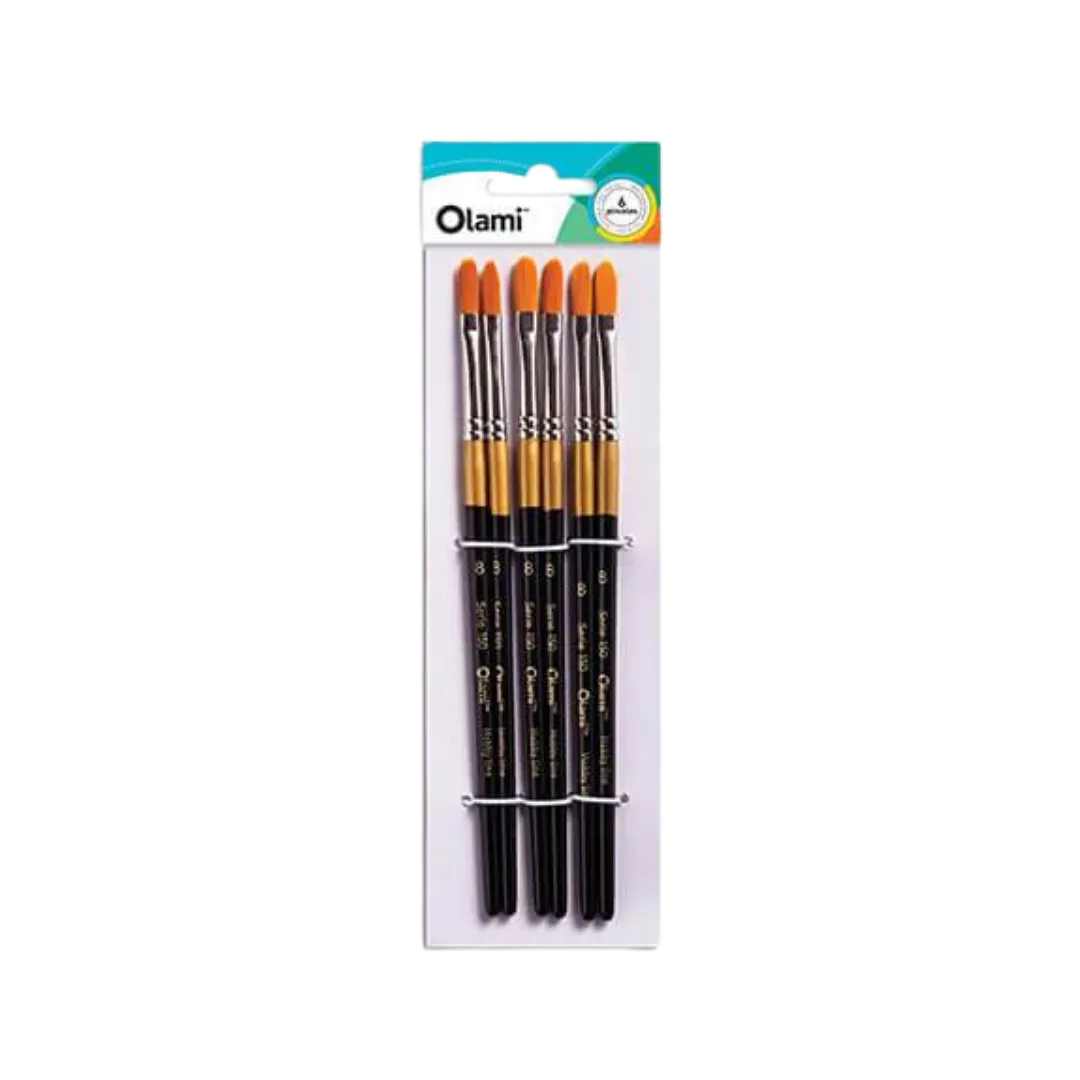 PINCEL LINER CORTO OLAMI BL X6 139-0