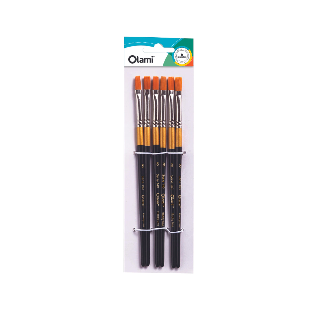 PINCEL CHATO OLAMI BL X6 140-1