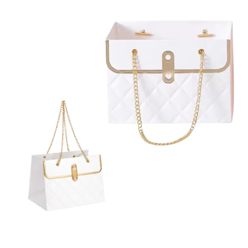 BOLSA CADENA 15X10X10 BLANCO REXON