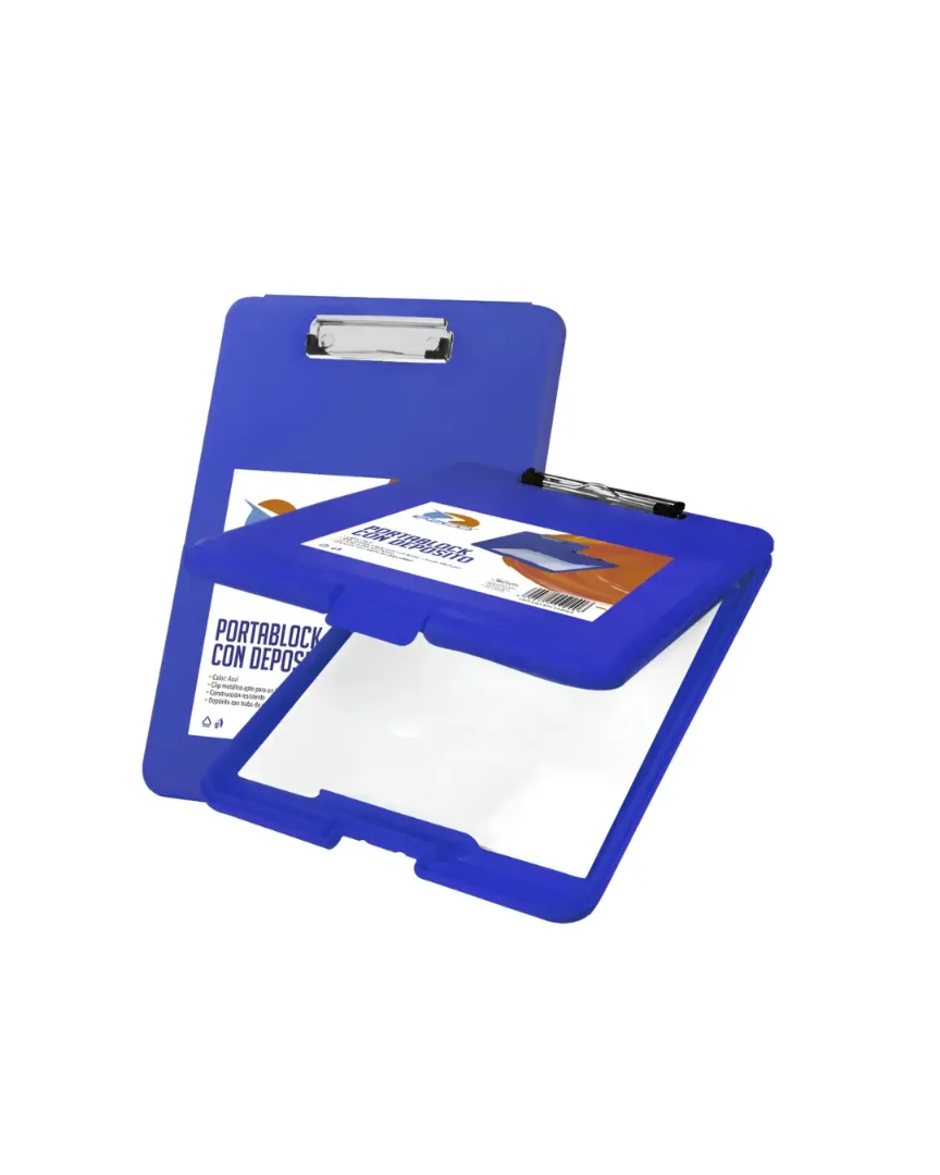 PORTA BLOCK EZCO A4 C/DEPOSITO
