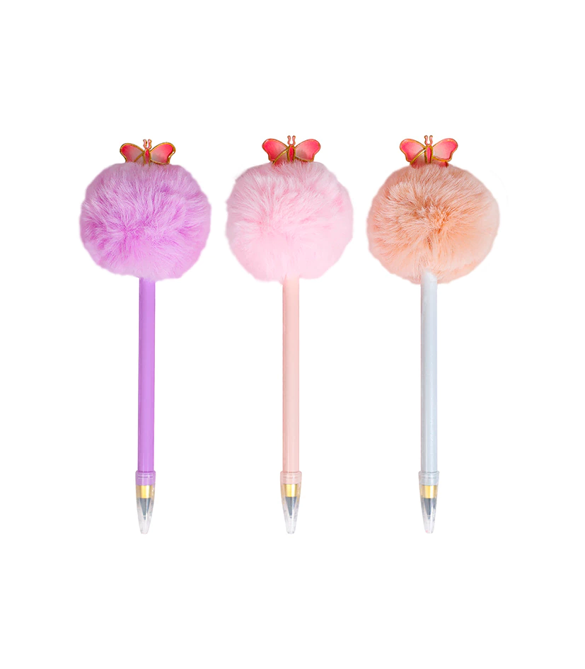 LAPIZ INFINITO POMPOM BUTTERFLY
