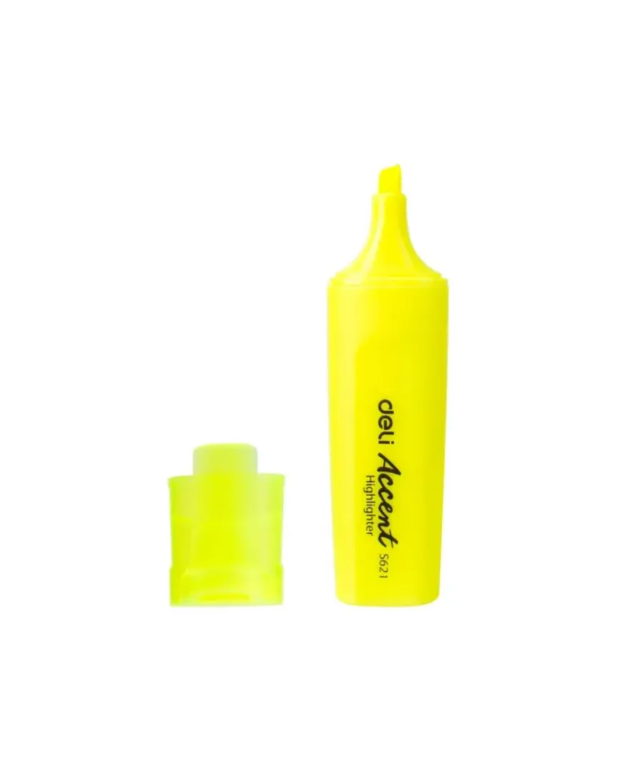RESALTADOR DELI FLUO AMARILLO