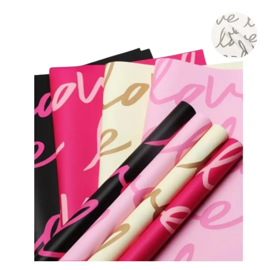 PAPEL COREANO LOVE X 10 BLANCO