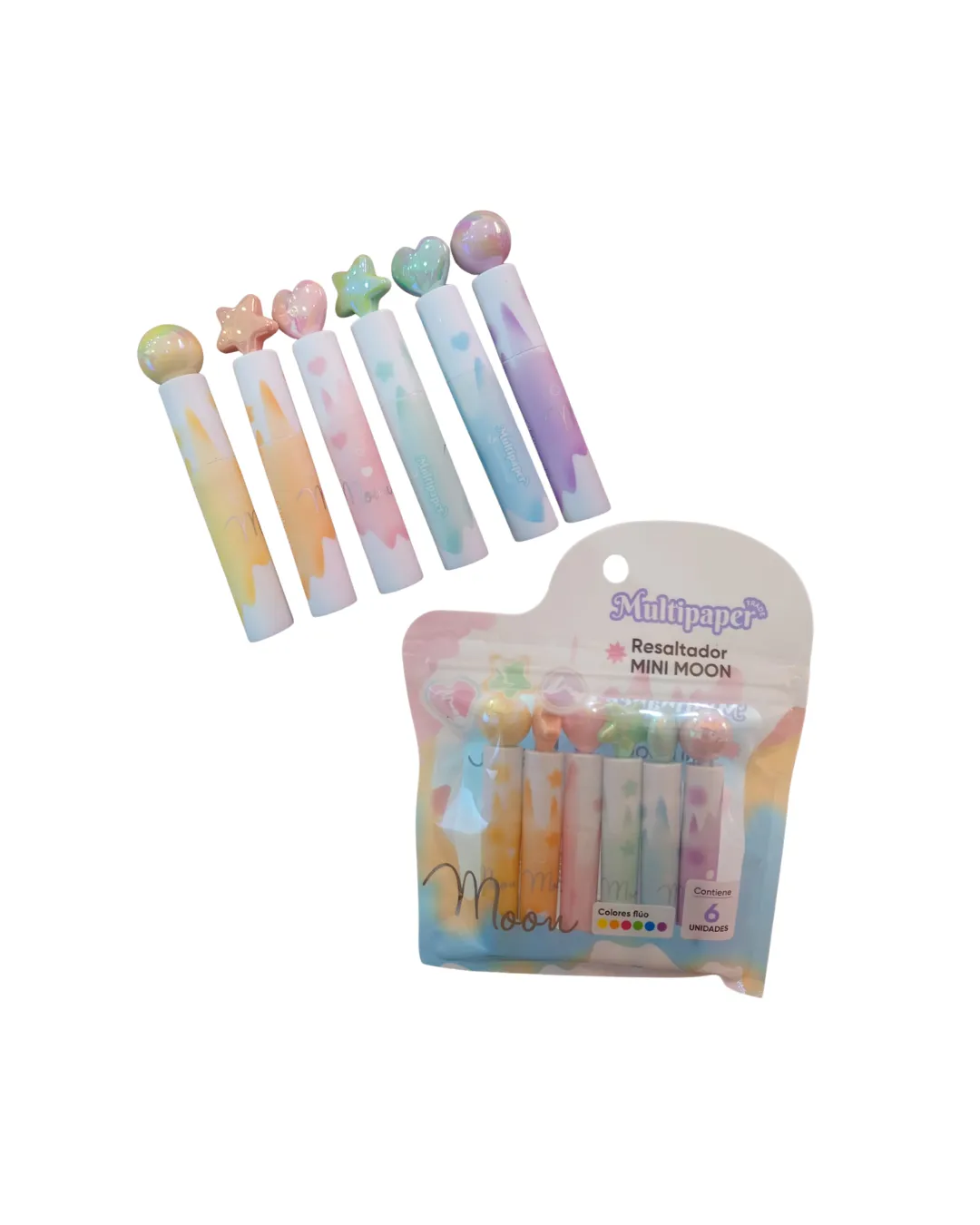 RESALTADOR MINI MOON FLUO X6
