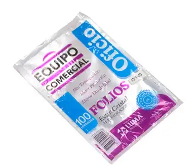 FOLIO OFICIO CRISTAL X 100