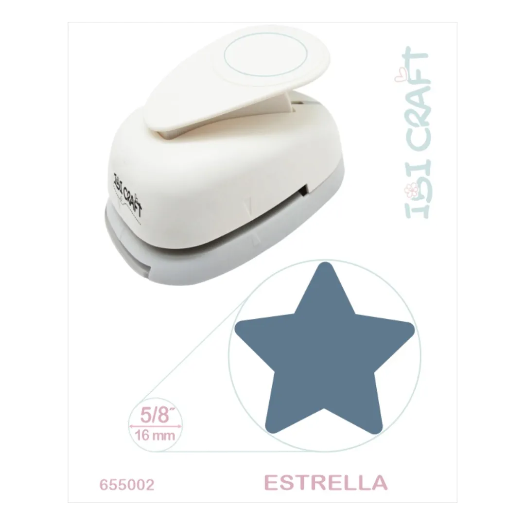 PERFORADORA ARTISTICA 17mm 3/4 ESTRELLA655002