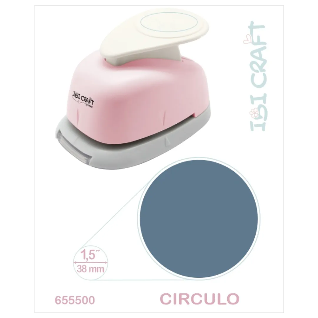 PERFORADORA ARTISTICA 38mm CIRCULO 655500