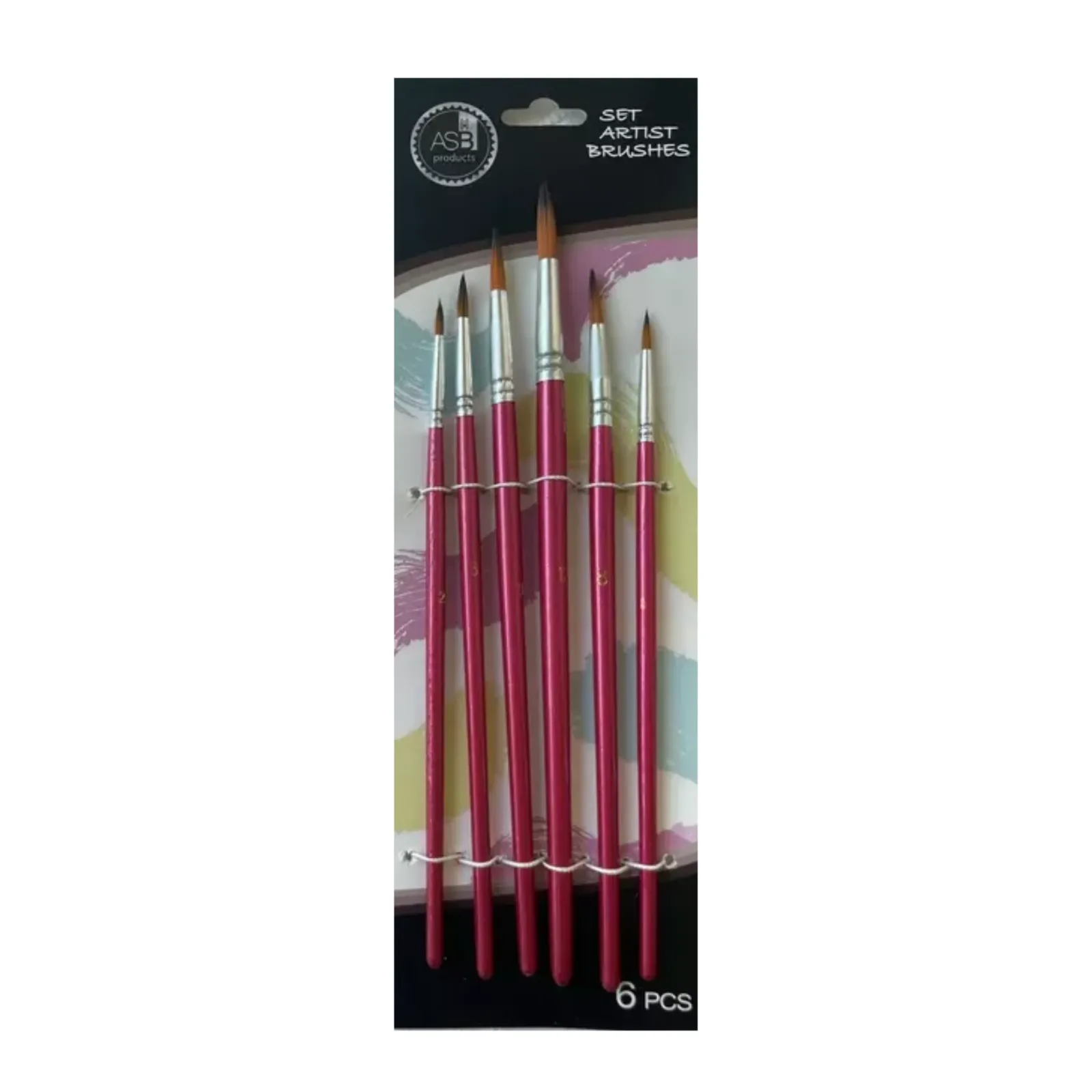 PINCEL ARTISTICO X 6 TORAY REDONDO