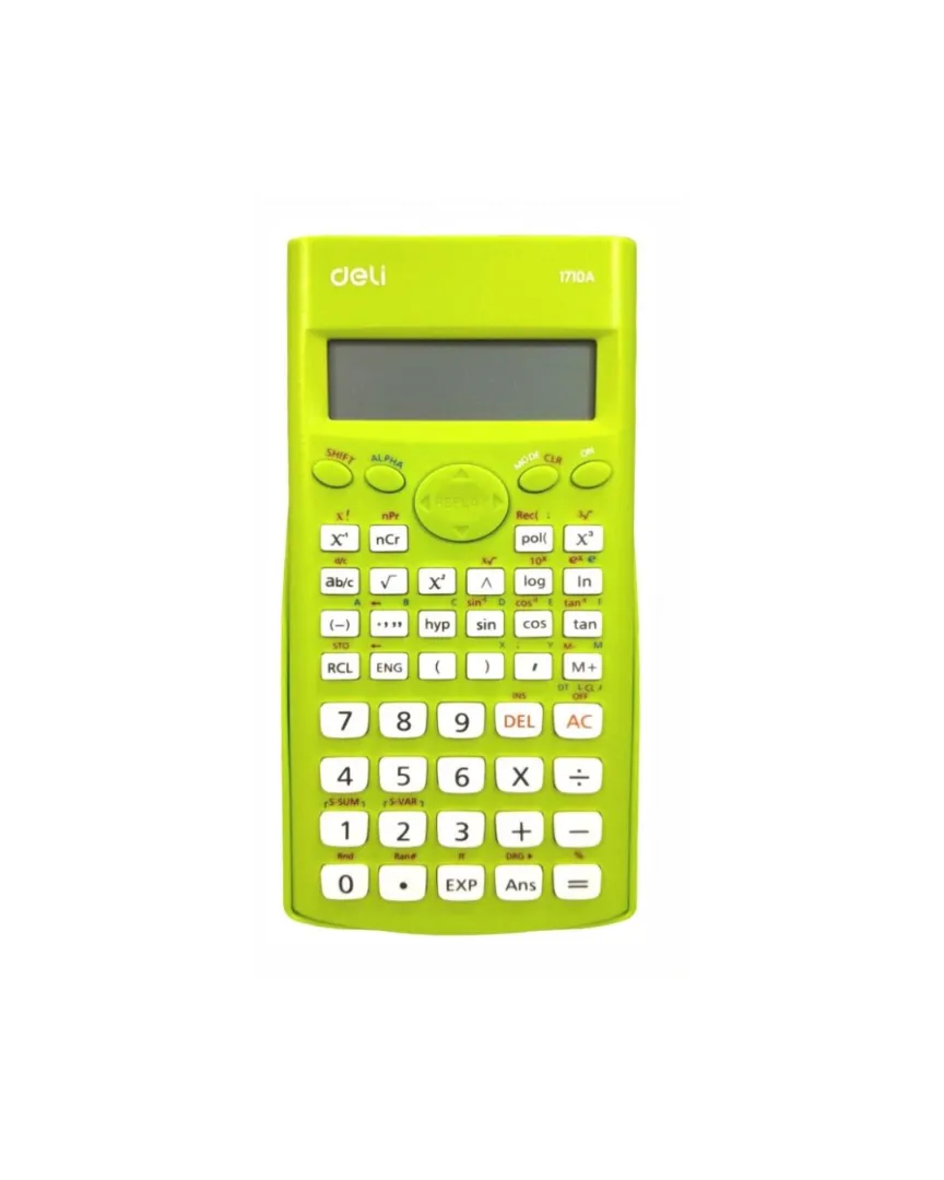 CALCULADORA CIENTIFICA VERDE DELI 240F