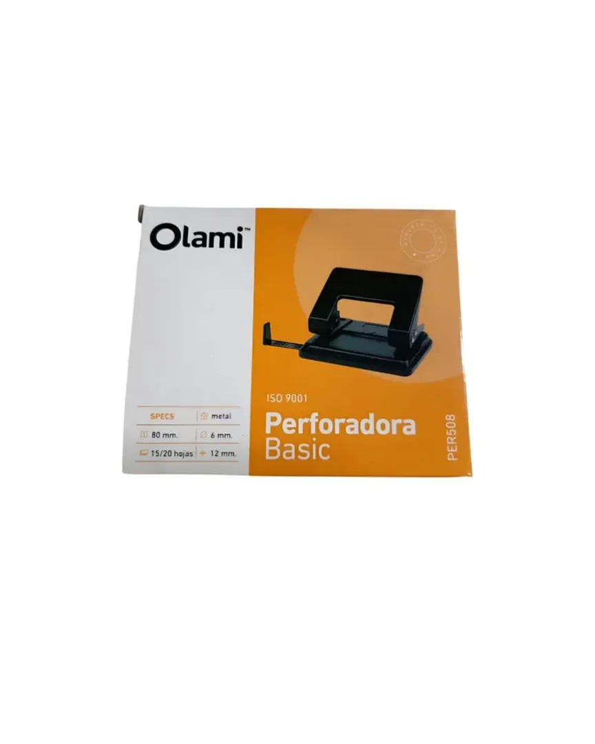 PERFORADORA OLAMI 15/20 HOJAS BASIC