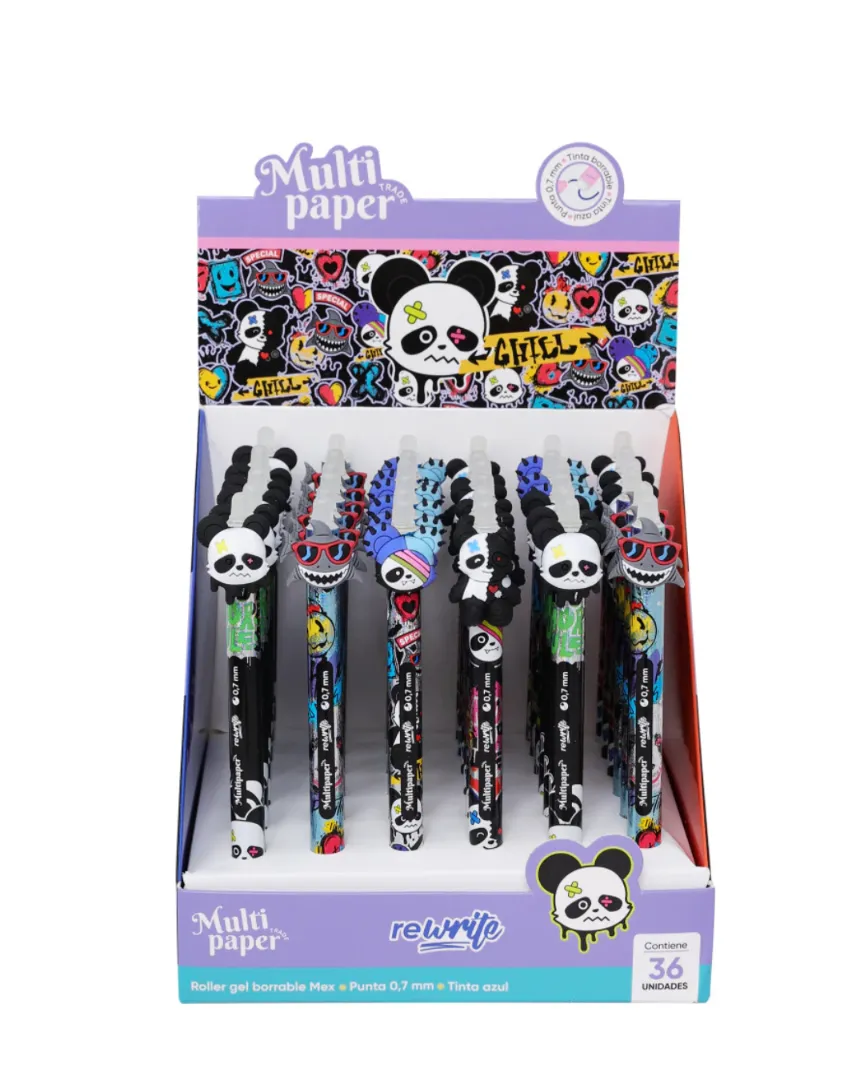 BOLIGRAFO BORRABLE PANDA 26-83