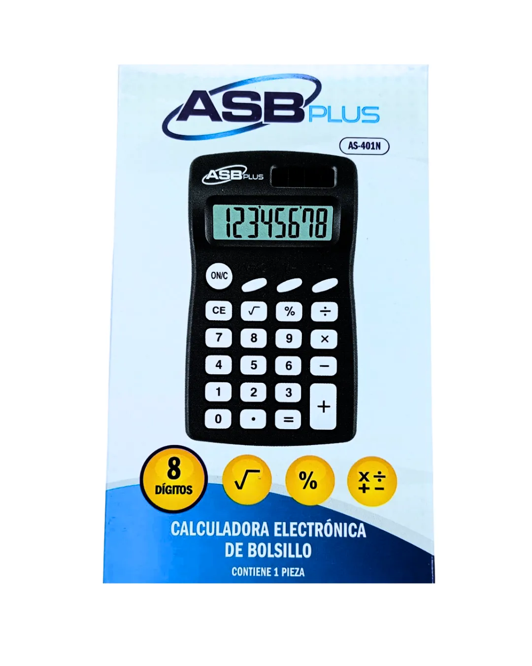CALCULADORA ASB 401 NEGRA