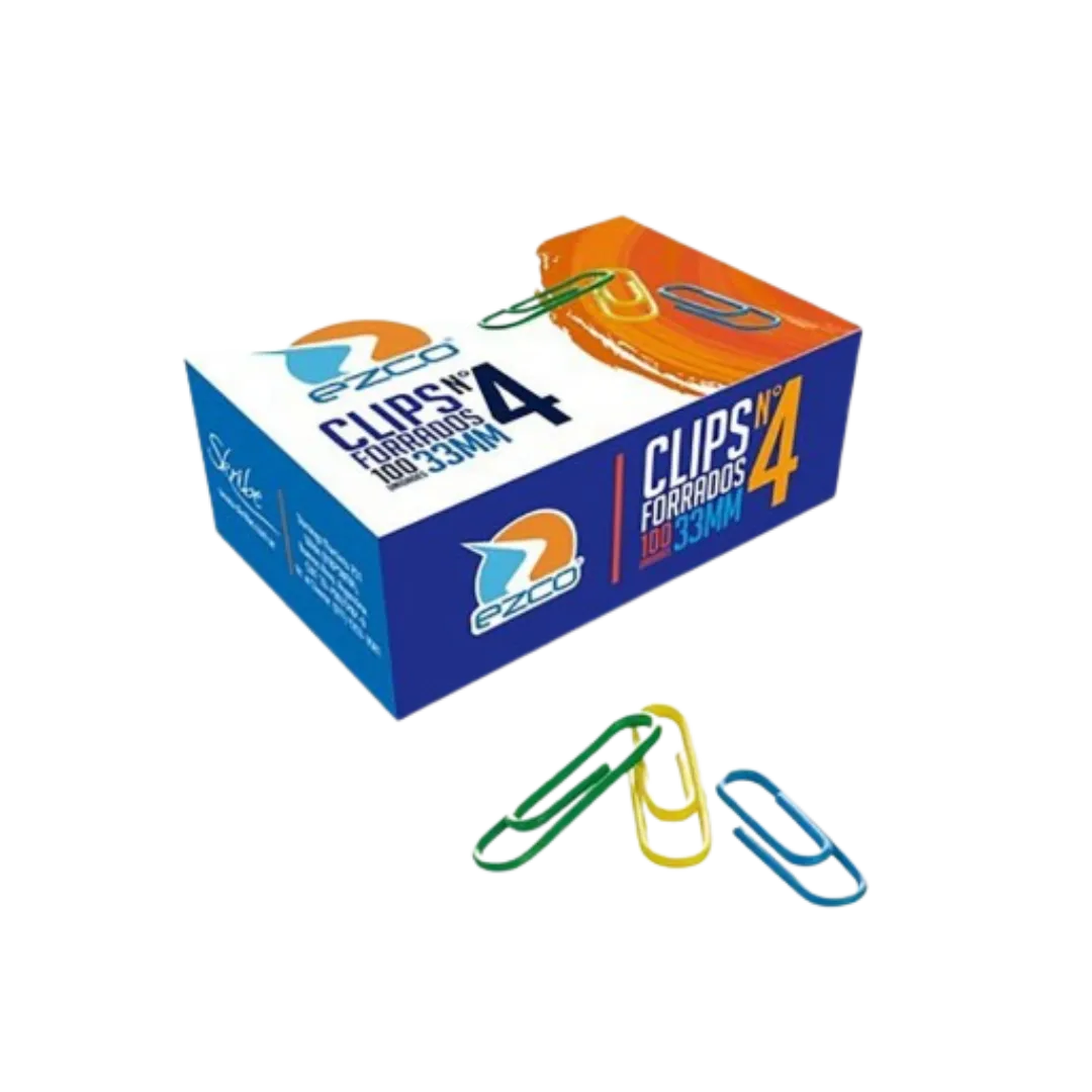 CLIP FORRADO EZCO N4 (33MM) CJ X100