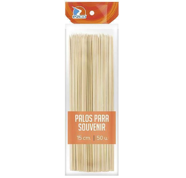 PALITO DE BROCHETTE EZCO 15CM BOLSA X50
