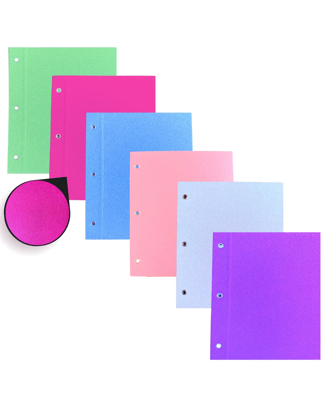 CARPETA 2 TAPAS N3 REXON GLITTER FILM