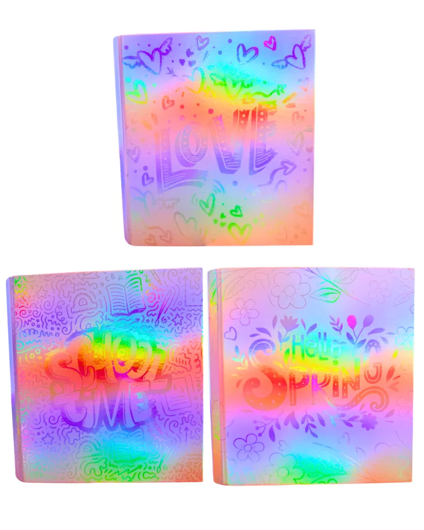 CARPETA ESCOLAR 3X40 REXON HOLO MATE