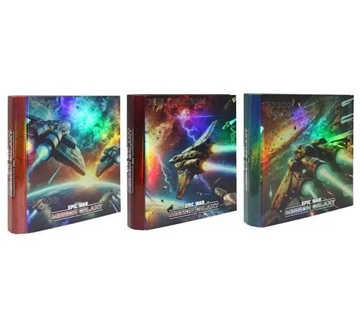 CARPETA ESCOLAR 3X40 REXON HOLO STAMP EPIC WAR