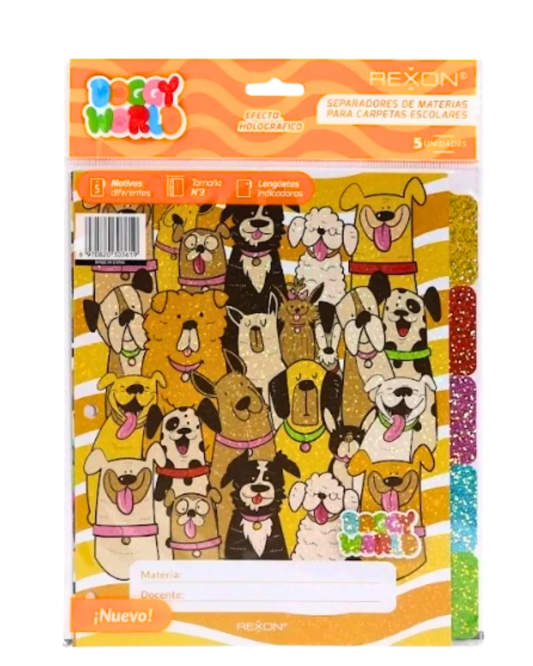 SEPARADOR DE MATERIAS REXON N3 DOGGY WORLD CON SOLAPA