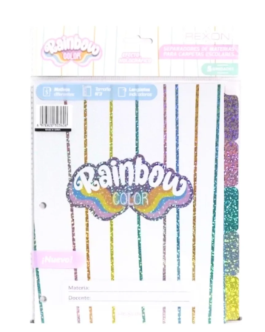 SEPARADOR DE MATERIAS REXON N3 RAINBOW