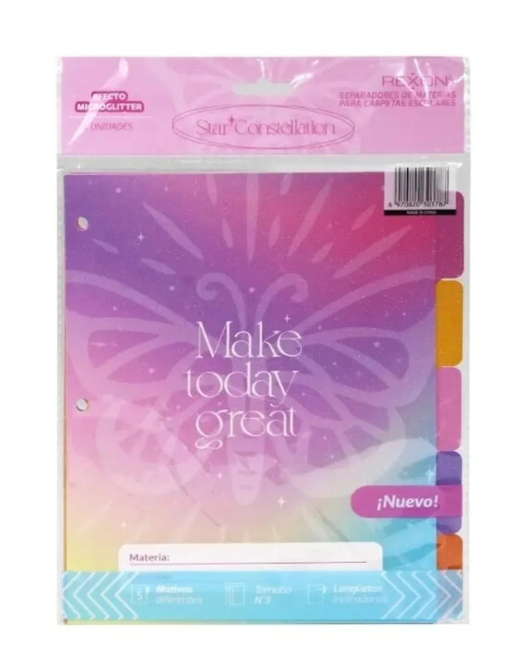SEPARADOR DE MATERIAS REXON N3 STAR CONSTE
