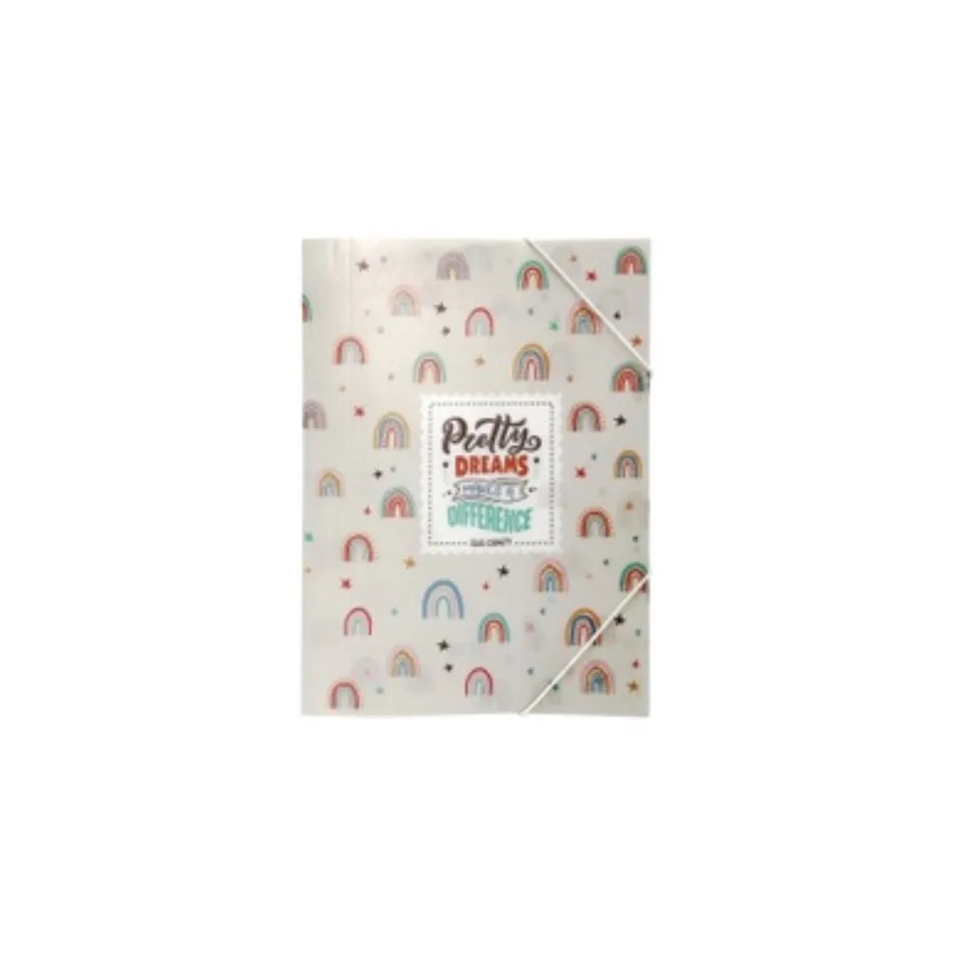 CARPETA C/ELASTICO A4 PRETTY DREAMS